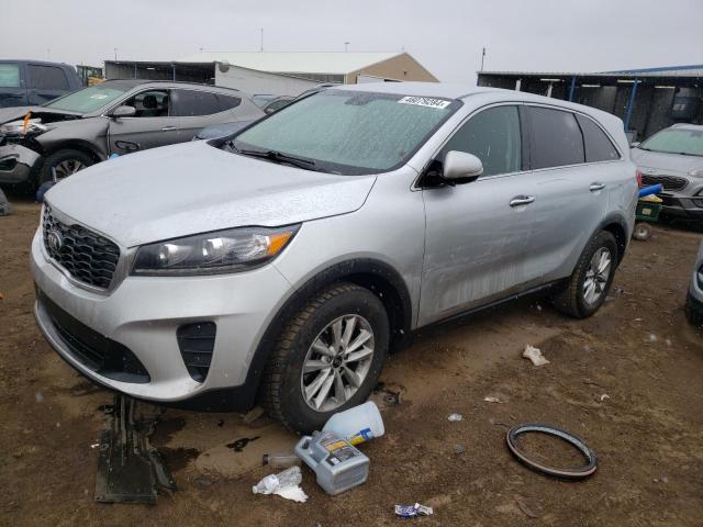 5XYPG4A38KG578306 - 2019 KIA SORENTO L SILVER photo 1