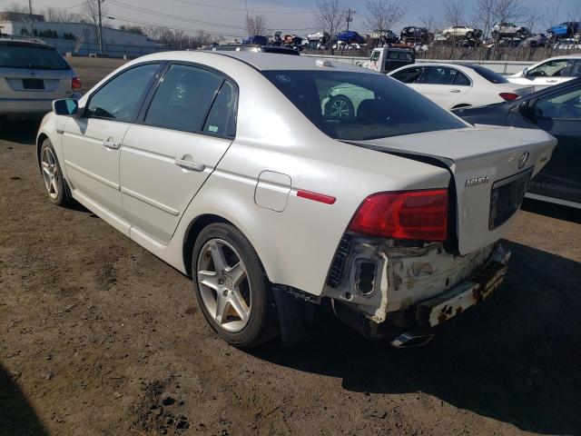 19UUA662X6A075366 - 2006 ACURA 3.2TL WHITE photo 2