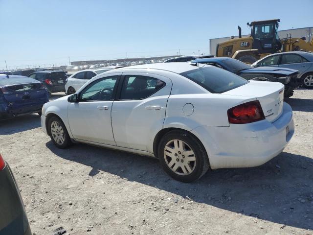 1C3CDZAG8DN748459 - 2013 DODGE AVENGER SE WHITE photo 2