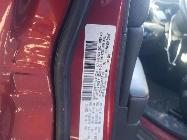 1C4PJMBS2GW309767 - 2016 JEEP CHEROKEE TRAILHAWK წითელი ფოტო 12