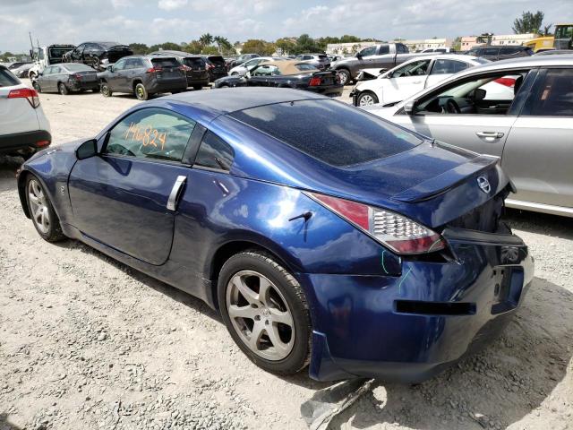 JN1AZ34D84T160904 - 2004 NISSAN 350Z COUPE BLUE photo 2