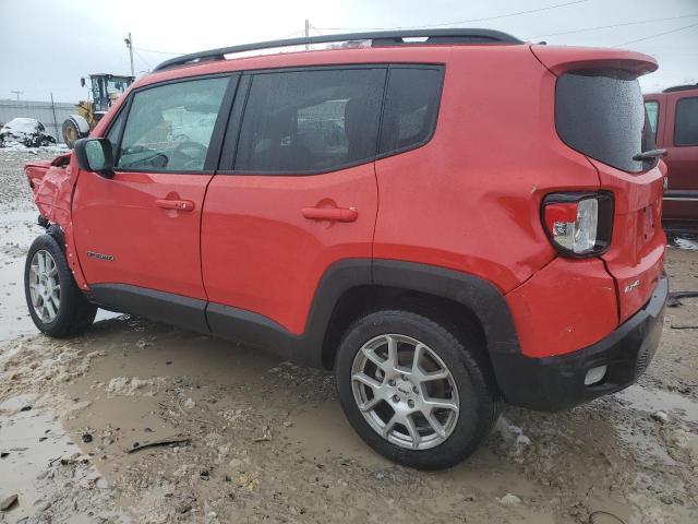 ZACNJDB15NPN61907 - 2022 JEEP RENEGADE LATITUDE RED photo 2