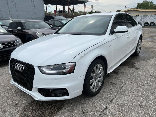 WAUAFAFL5FN036303 - 2015 AUDI A4 PREMIUM WHITE photo 2