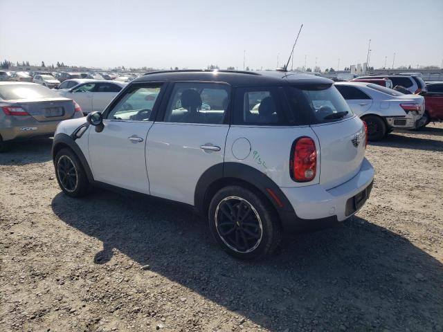 WMWZB3C51GWR47028 - 2016 MINI COOPER COUNTRYMAN WHITE photo 2