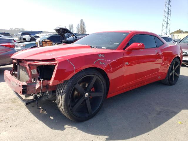 2G1FB1E38F9310305 - 2015 CHEVROLET CAMARO LS RED photo 1