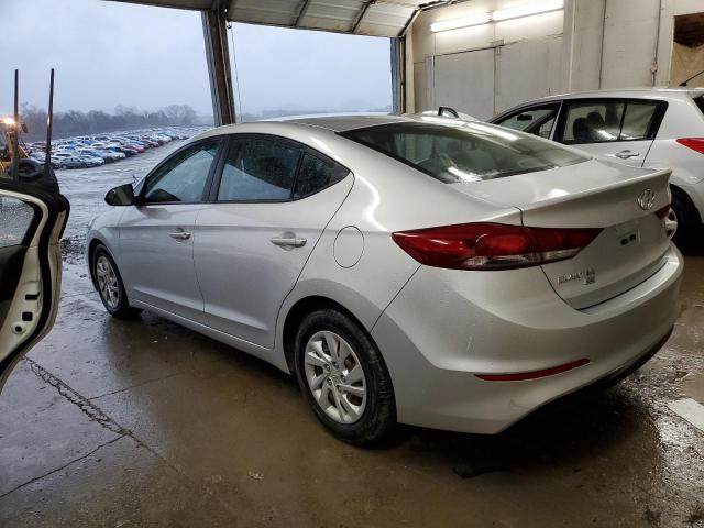 5NPD74LF2JH227344 - 2018 HYUNDAI ELANTRA SE SILVER photo 2