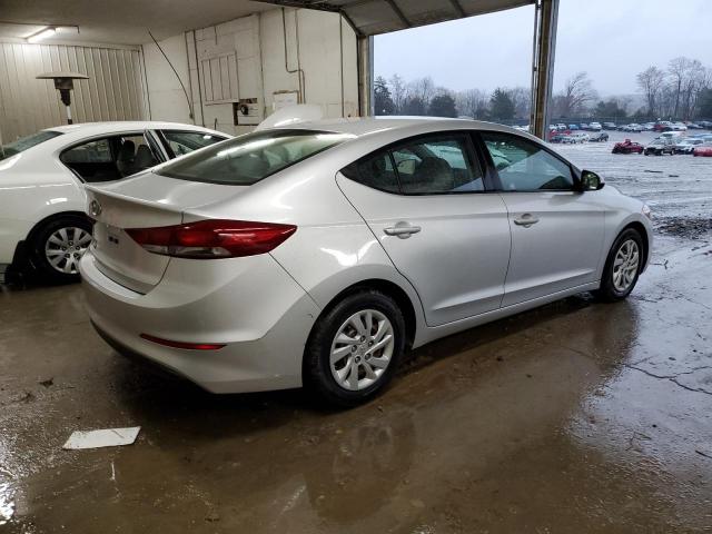 5NPD74LF2JH227344 - 2018 HYUNDAI ELANTRA SE SILVER photo 3