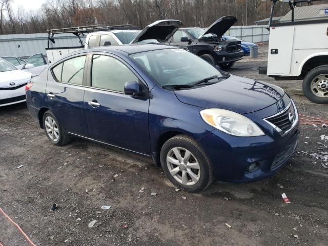 3N1CN7AP7DL873839 - 2013 NISSAN VERSA S BLUE photo 4