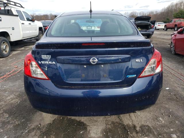 3N1CN7AP7DL873839 - 2013 NISSAN VERSA S BLUE photo 6