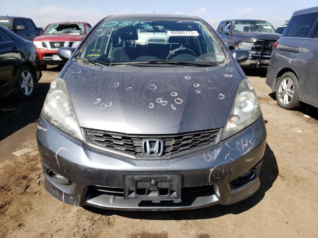 JHMGE8H57CC038504 - 2012 HONDA FIT SPORT GRAY photo 5