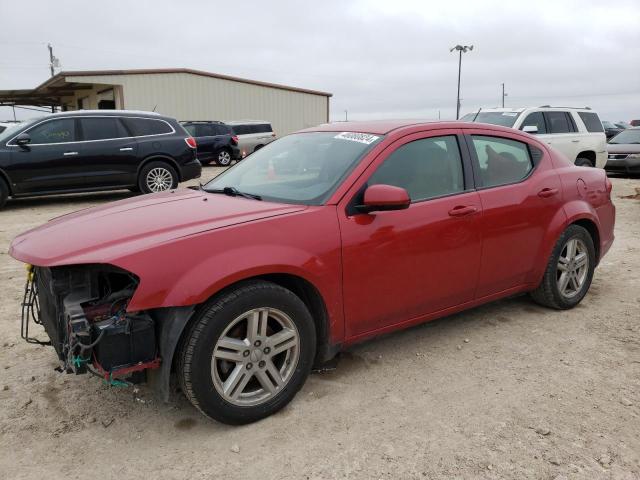 1C3CDZCB3EN128136 - 2014 DODGE AVENGER SXT RED photo 1