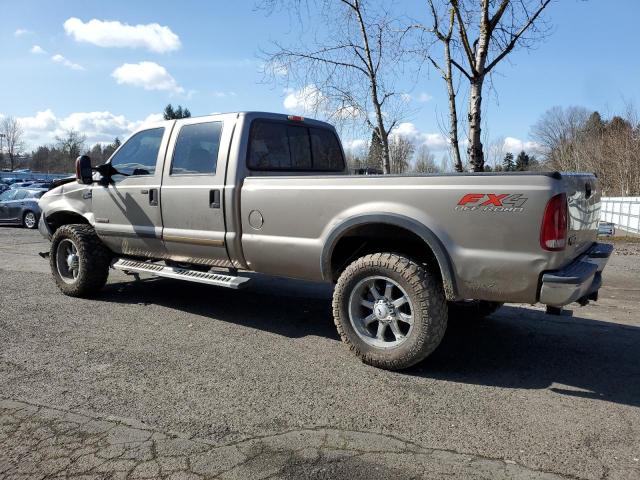 1FTSW31P24EC10516 - 2004 FORD F350 SRW SUPER DUTY BEIGE photo 2