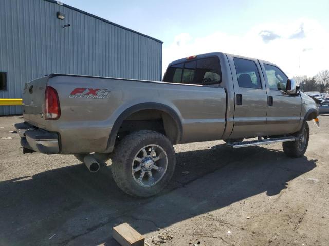 1FTSW31P24EC10516 - 2004 FORD F350 SRW SUPER DUTY BEIGE photo 3