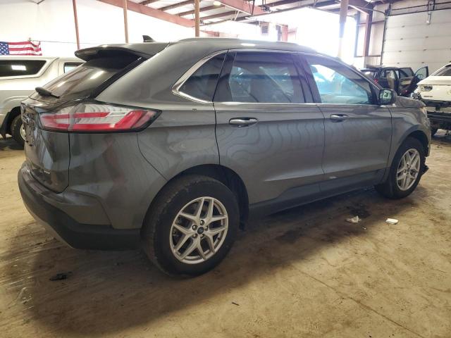 2FMPK4J9XMBA65919 - 2021 FORD EDGE SEL GRAY photo 3