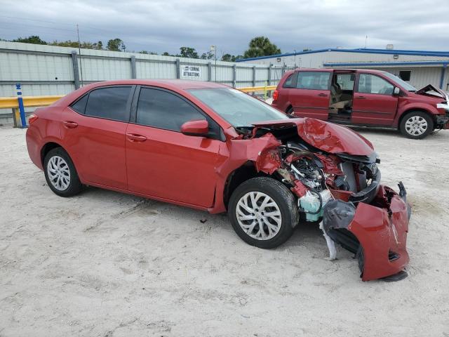 5YFBURHE8KP867009 - 2019 TOYOTA COROLLA L BURGUNDY photo 4