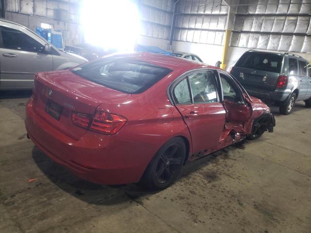 WBA3B1G5XENS77681 - 2014 BMW 320 I RED photo 3