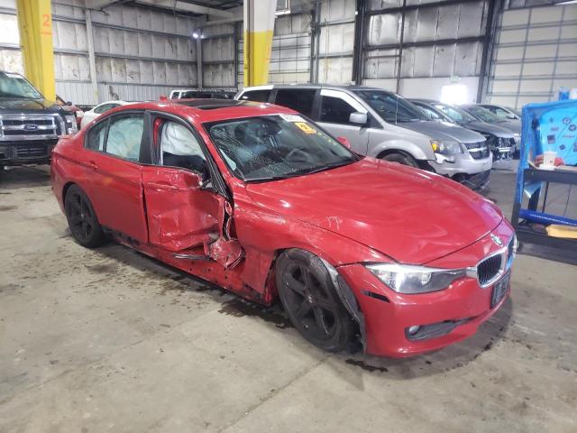 WBA3B1G5XENS77681 - 2014 BMW 320 I RED photo 4