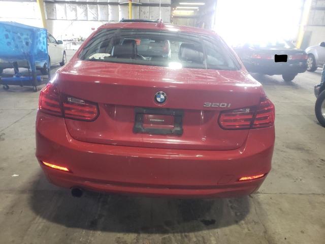 WBA3B1G5XENS77681 - 2014 BMW 320 I RED photo 6