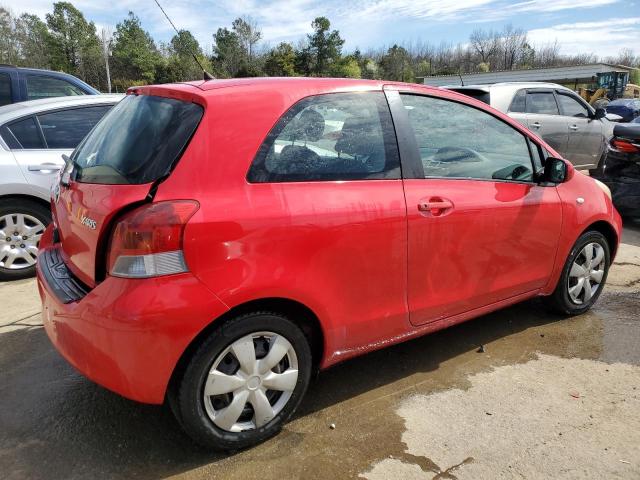 JTDJT4K31B5340418 - 2011 TOYOTA YARIS RED photo 3