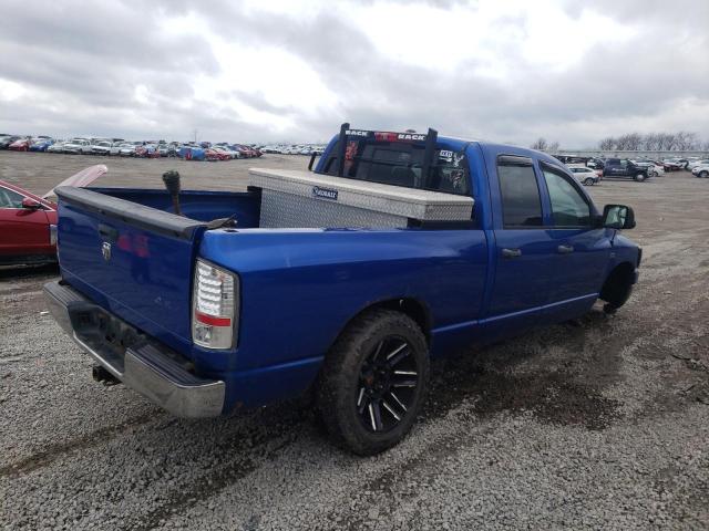 1D7HU18267S216541 - 2007 DODGE RAM 1500 ST BLUE photo 3