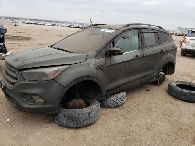 1FMCU9J98HUB94375 - 2017 FORD ESCAPE TITANIUM GRAY photo 1