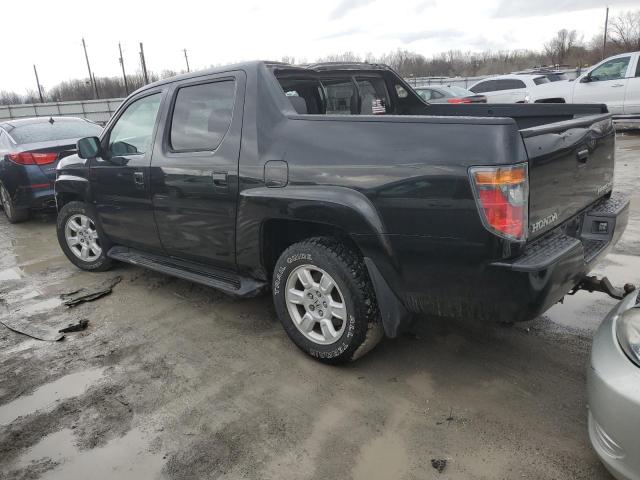 2HJYK16517H520473 - 2007 HONDA RIDGELINE RTL BLACK photo 2