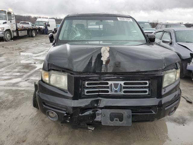 2HJYK16517H520473 - 2007 HONDA RIDGELINE RTL BLACK photo 5