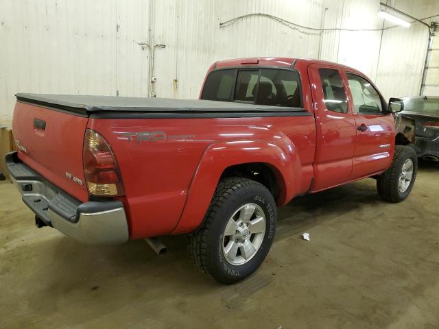 5TEUU42NX6Z154861 - 2006 TOYOTA TACOMA ACCESS CAB წითელი ფოტო 3