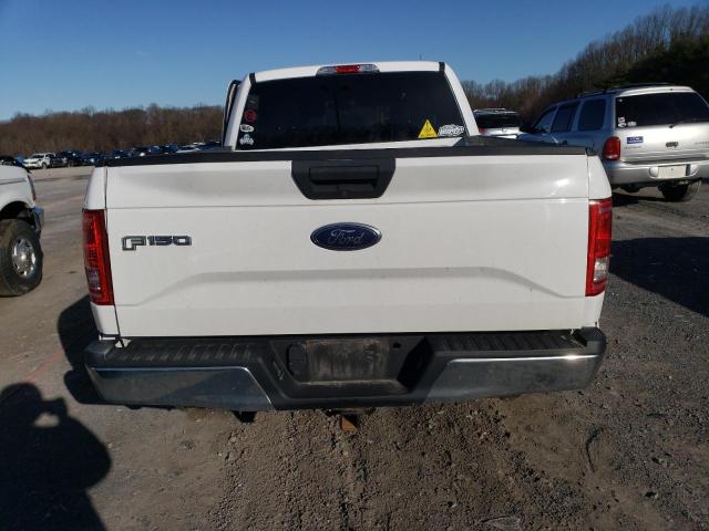 1FTFX1EG3FKD68350 - 2015 FORD F150 SUPER CAB WHITE photo 6