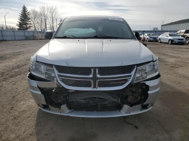 3C4PDCAB8DT524509 - 2013 DODGE JOURNEY SE SILVER photo 5