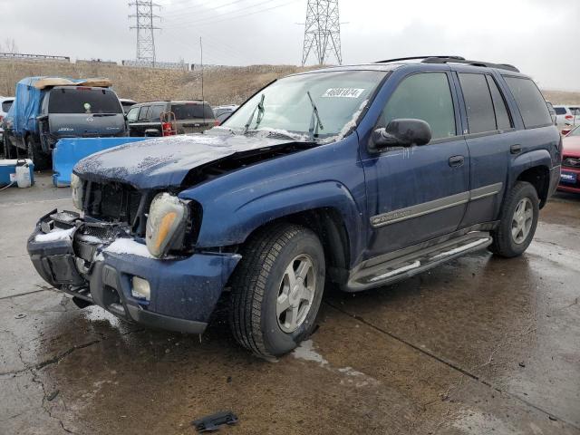 1GNDT13SX22125887 - 2002 CHEVROLET TRAILBLAZE BLUE photo 1