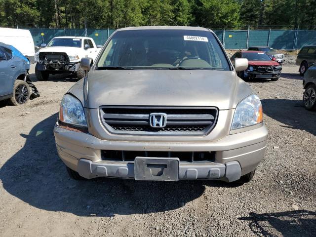 2HKYF18443H616046 - 2003 HONDA PILOT EX GOLD photo 5