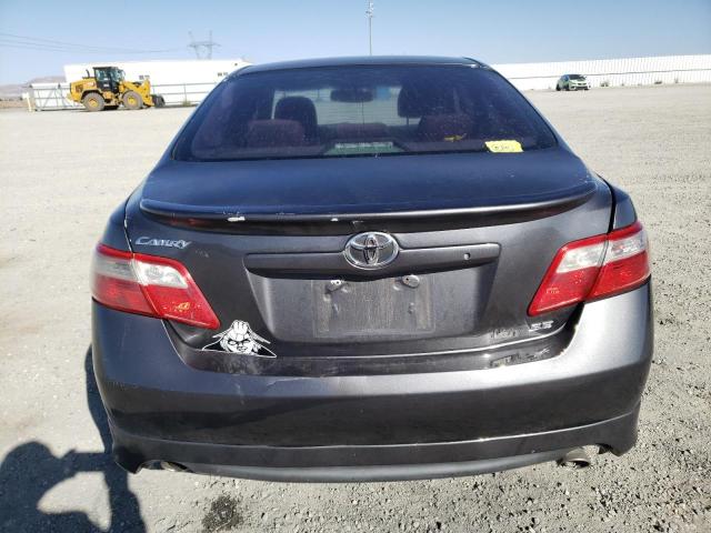 4T1BK46K29U077666 - 2009 TOYOTA CAMRY SE GRAY photo 6