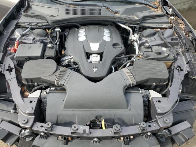 ZAM57XSA9F1152518 - 2015 MASERATI GHIBLI GRAY photo 11