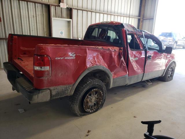 1FTPX14535NB24991 - 2005 FORD F150 RED photo 3