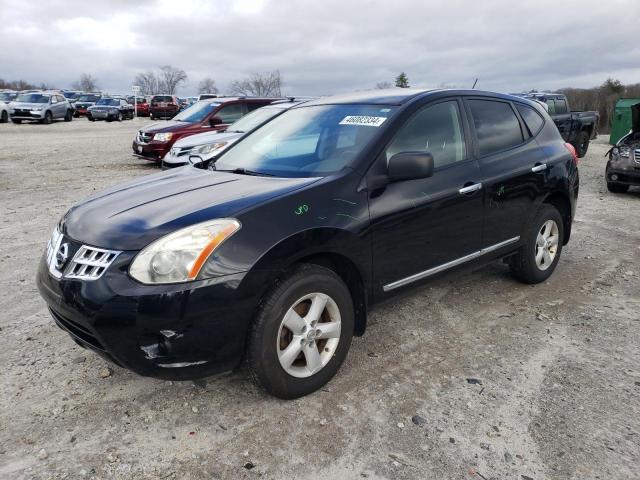 JN8AS5MVXCW397272 - 2012 NISSAN ROGUE S BLACK photo 1