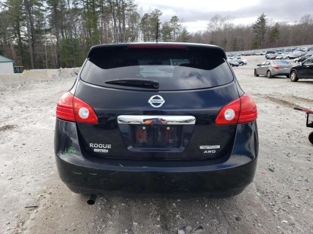 JN8AS5MVXCW397272 - 2012 NISSAN ROGUE S BLACK photo 6