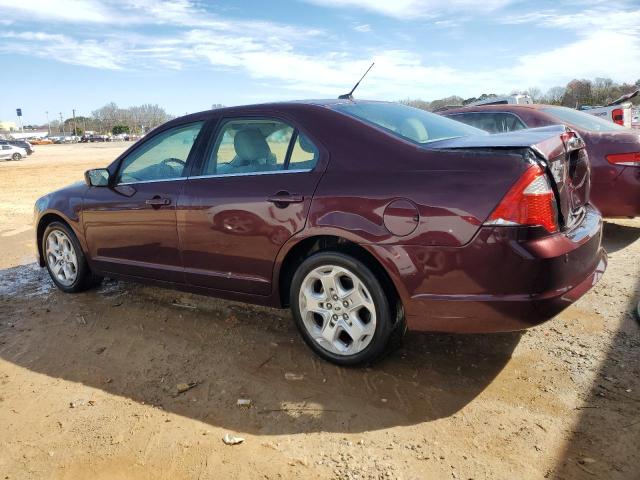 3FAHP0HA0BR333285 - 2011 FORD FUSION SE MAROON photo 2