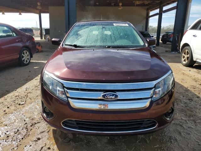 3FAHP0HA0BR333285 - 2011 FORD FUSION SE MAROON photo 5