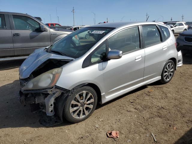 JHMGE8H53CC039858 - 2012 HONDA FIT SPORT SILVER photo 1