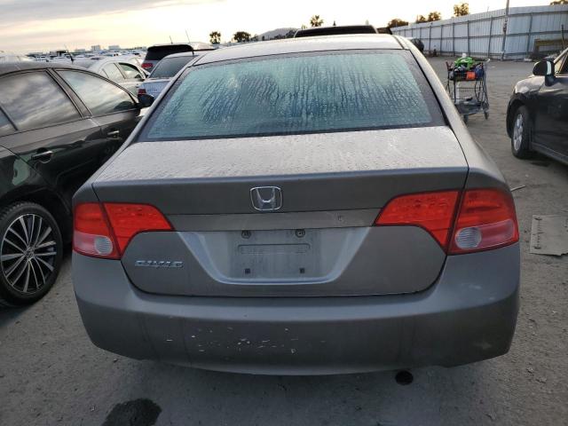 1HGFA16877L005703 - 2007 HONDA CIVIC EX GRAY photo 6