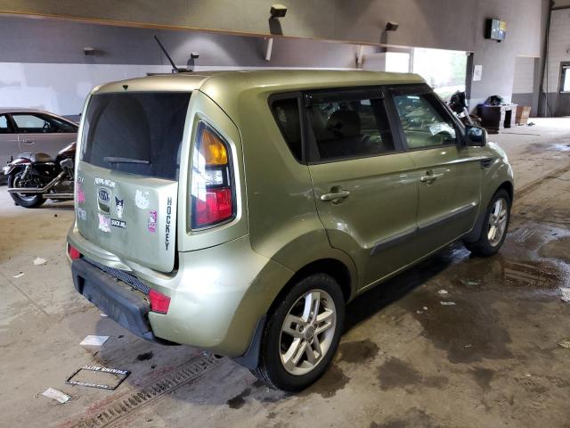 KNDJT2A22B7301788 - 2011 KIA SOUL + GREEN photo 3