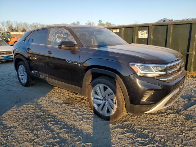 1V2HE2CA3NC226199 - 2022 VOLKSWAGEN ATLAS CROS SE BLACK photo 4