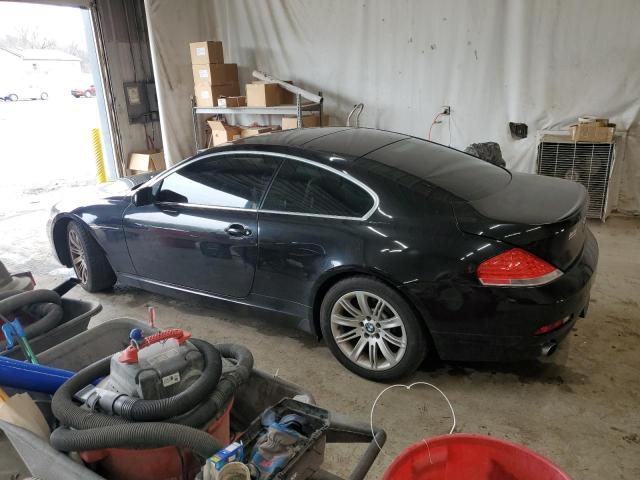 WBAEH13567CR52776 - 2007 BMW 650 I BLACK photo 2