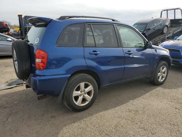 JTEHD20V740025946 - 2004 TOYOTA RAV4 BLUE photo 3