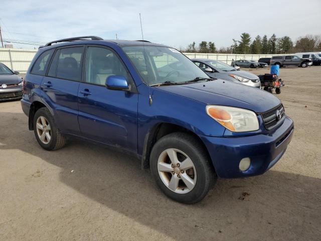 JTEHD20V740025946 - 2004 TOYOTA RAV4 BLUE photo 4