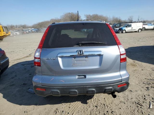 JHLRE48798C031164 - 2008 HONDA CR-V EXL BLUE photo 6