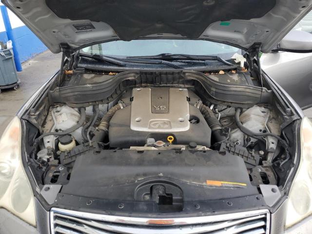 JNKAJ09F28M357692 - 2008 INFINITI EX35 BASE ვერცხლისფერი ფოტო 11