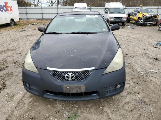 4T1CE30P18U761942 - 2008 TOYOTA CAMRY SOLA SE BLACK photo 5