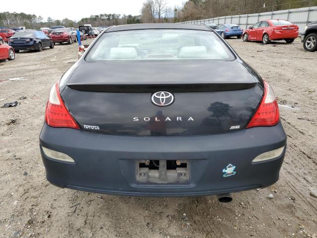 4T1CE30P18U761942 - 2008 TOYOTA CAMRY SOLA SE BLACK photo 6